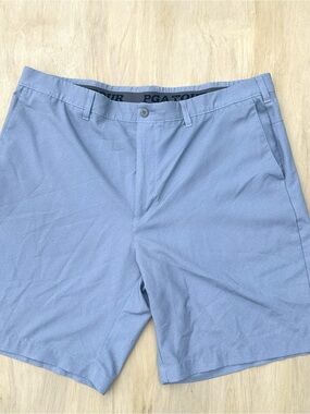 PGA TOUR Men’s Sky Blue Performance Golf Shorts